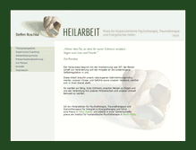 Tablet Screenshot of heilarbeit-roschka.de